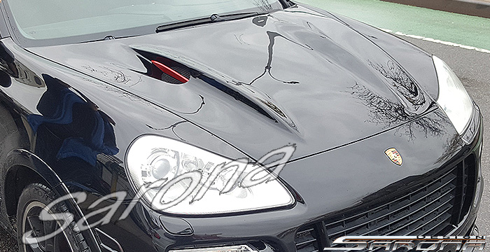 Custom Porsche Cayenne  SUV/SAV/Crossover Hood (2002 - 2010) - $1190.00 (Part #PR-004-HD)